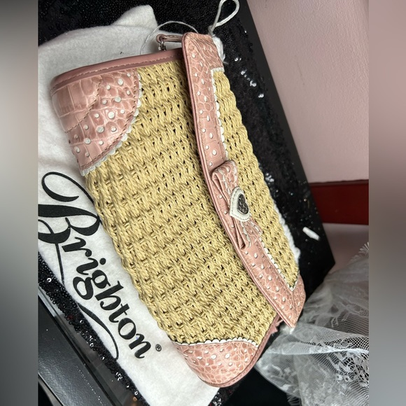 Pink Rattan Brighton Handbag ๐ - Picture 5 of 6